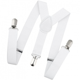 Baby / Toddler White Y-Back Adjustable Braces